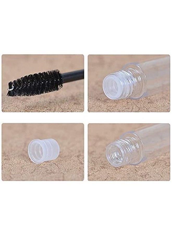 Vinayakart - 5 Pcs 7Ml Reusable Refillable Clear Empty Tube Bottle Mascara Container With Inner Plug And Mascara Brushes Avoid Leaking For Diy Eyelash Growth Treatment (7Ml) - Image 1