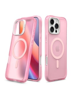 CYRILL CYRILL Spigen UltraSheer Mag for iPhone 16 Pro Back Cover, iPhone 16 Pro Case (2024) (TPU, PC | Pink)  - Image 1