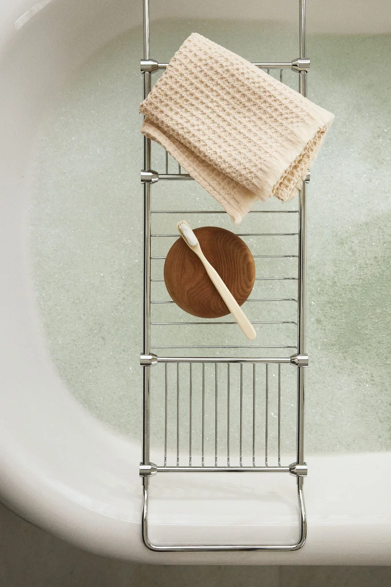 اتش اند ام منشفة ضيافة بنسيج وافل