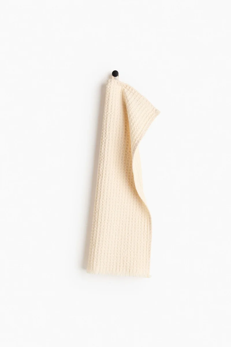 اتش اند ام منشفة ضيافة بنسيج وافل