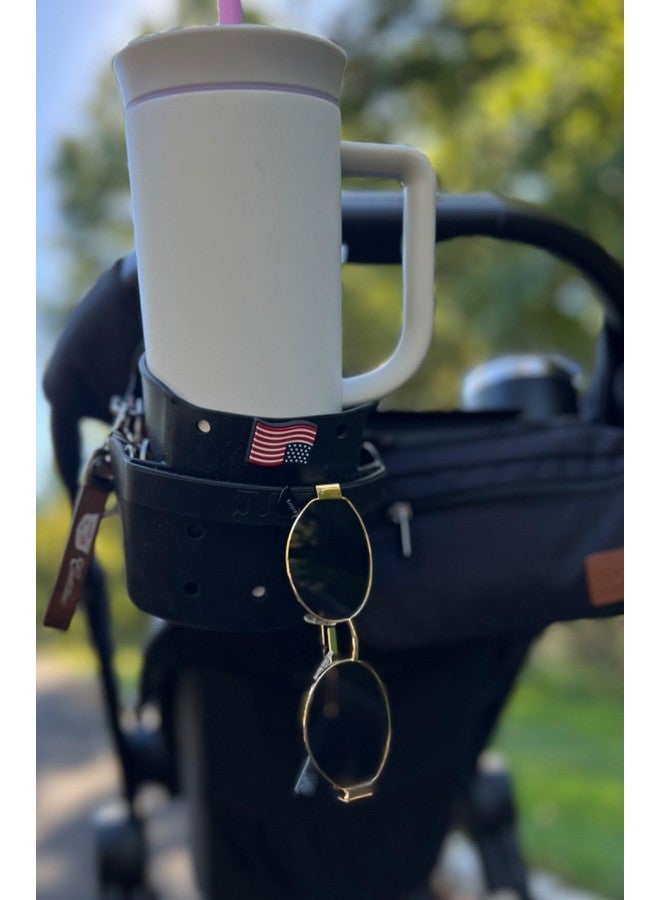 COFFEEKEEPERS Drink Keeper Universal XL Drink Cup Holder | Extra Large with Phone Side Pockets | Perfect for Beach or Lounge Chair | Stroller Cup Phone Holder | Hold Accessories for Boat, Kitchen, Office, or Car - Image 5
