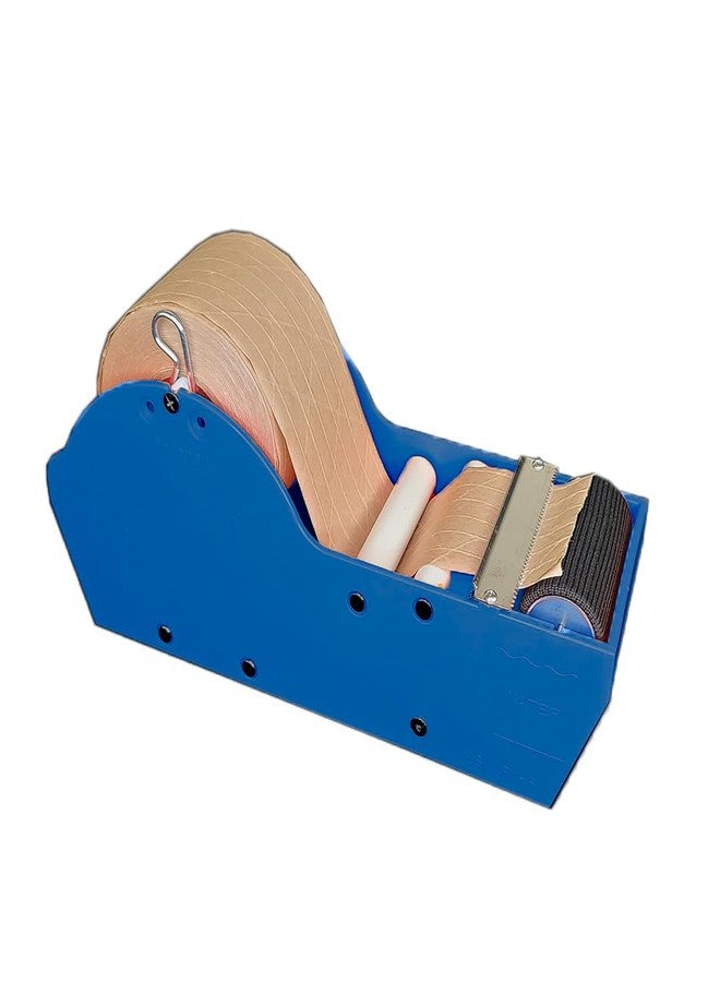 Ecosattva Store Water Activated Desktop Gummed Tape Dispenser Blue for Plain & Reinforced Eco-Friendly Brown Kraft Gummed Paper Tape Ideal for Packaging Shipping Carton Box Sealing & Office Supplies - Image 4