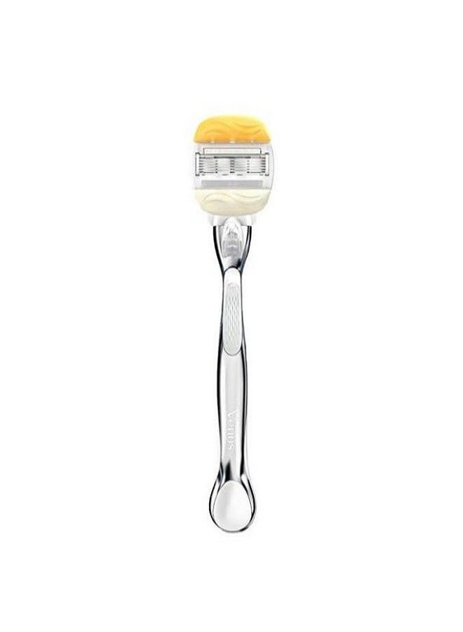 Gillette Venus Comfort Glide Coconut Razor Blade With Olay For Women 4 Pieces - Image 4