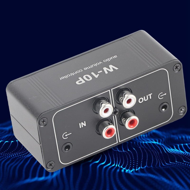 3.5mm Stereo Volume Controller | Lossless Audio Transmission for Headphones/Studio/Gaming | Mini Aluminum Alloy Passive Attenuator | 88x38x38.5mm Portable Size - Image 2