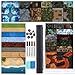 sabermaster DND Map 32 Terrain 24 x 3617 x 1713 x 17 Double Sidedv Grids Dry Erase Battle Mats for Dungeons Dragons Game with Dice SetClipsEraserMarkers - Image 3