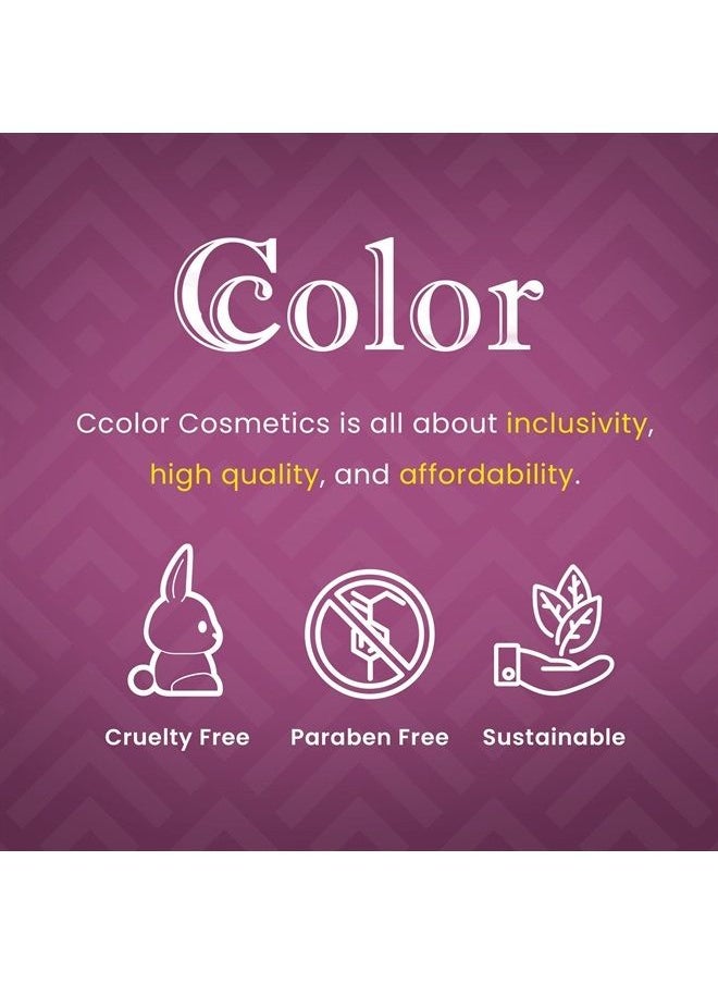 Ccolor Fairy Tale - 18 Color Eyeshadow Palette - Highly Pigmented - Neutral Nudes Bright Colorful Eye Shadow - Long Lasting - Makeup Palette