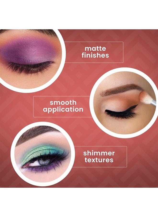 Ccolor Fairy Tale - 18 Color Eyeshadow Palette - Highly Pigmented - Neutral Nudes Bright Colorful Eye Shadow - Long Lasting - Makeup Palette