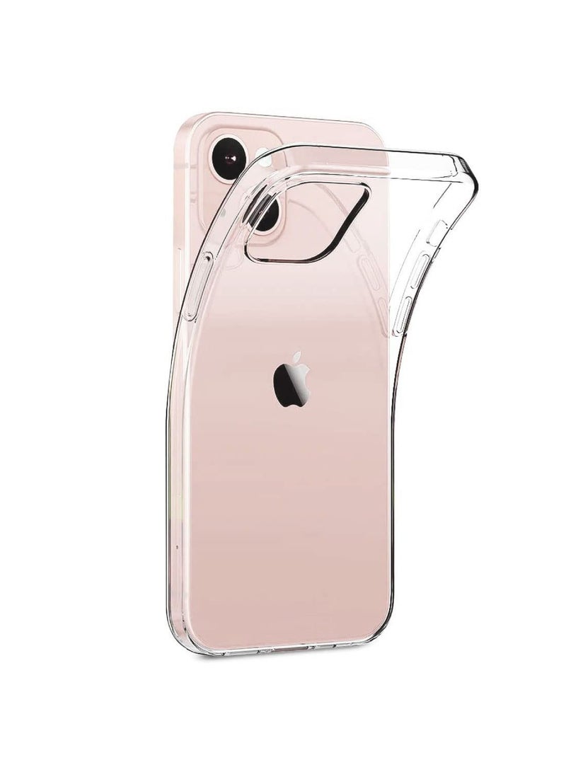 iPhone 14 Protective Case Clear TPU Soft Scratch-Resistant Anti-Drop Slim Thin Crystal Case Cover Compatible with iPhone 14 6.1Inch - Image 2