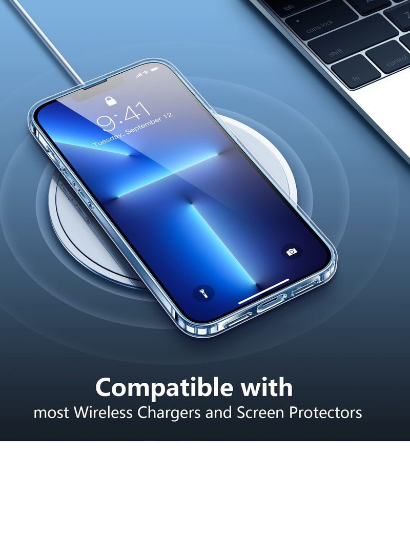 iPhone 14 Protective Case Clear TPU Soft Scratch-Resistant Anti-Drop Slim Thin Crystal Case Cover Compatible with iPhone 14 6.1Inch - Image 5