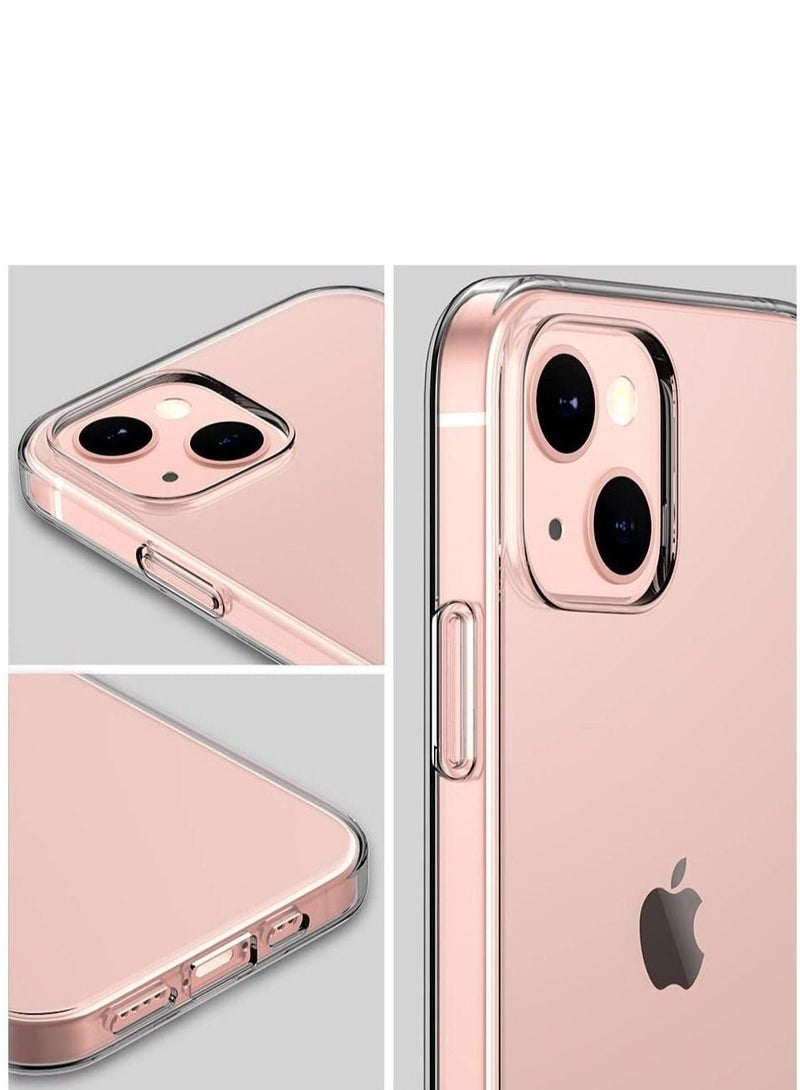 iPhone 14 Protective Case Clear TPU Soft Scratch-Resistant Anti-Drop Slim Thin Crystal Case Cover Compatible with iPhone 14 6.1Inch - Image 3