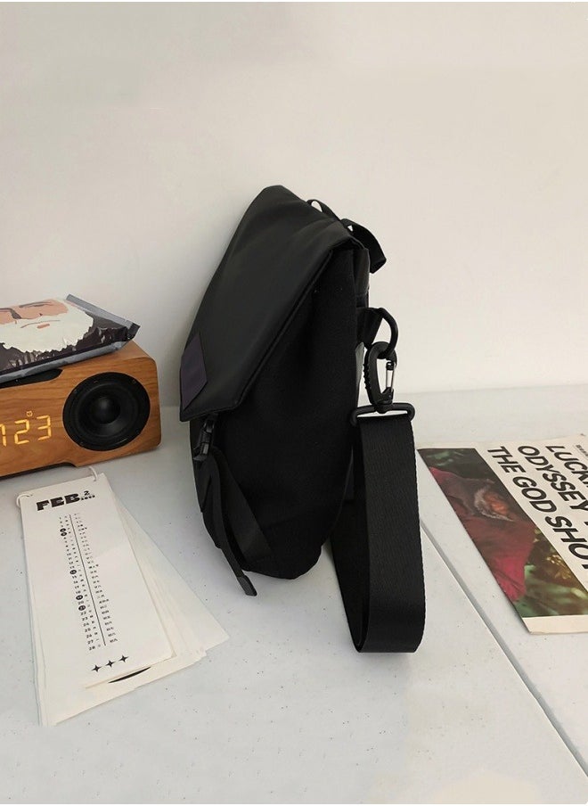 M MIAOYAN - Lightweight Laptop Bag Handheld Messenger Bag Large Capacity One Shoulder Student Trendy Postman Messenger Bag - Image 1