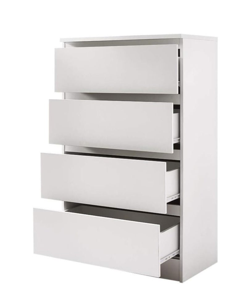 Furniture Store Modern MDF nightstand - Height 90 cm - Width 60 cm - Depth 42 cm, from Furniture Store. - Image 3