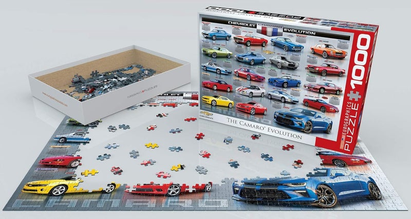 EuroGraphics Chevrolet The Camaro Evolution 1000Piece Puzzle108 months to 120 months - Image 3