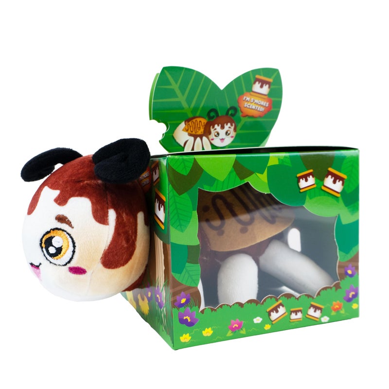 Scentco Snuggle Bugs Firefly SMores Scented Plush Toy Cute Firefly Stuffed Animal for Kids Aromatherapy Gift Soft Collectible Plush Bug Cozy Stress Relief Toy - Image 3