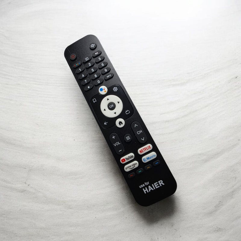 Remote Control Replacement for HAIER Smart TV H32K66UG H43K66UG H50K66UG HTR-U28 LE40K6600G H50S6UG H55S6UG H65S6UG Remote Control - Image 1