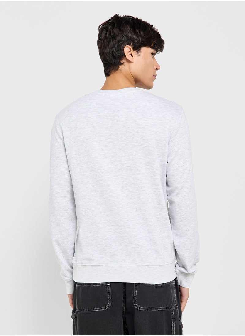 JJ Rebel by Jack & Jones Jrebruben Sweat Crew Neck Sweatshirt  - Image 2