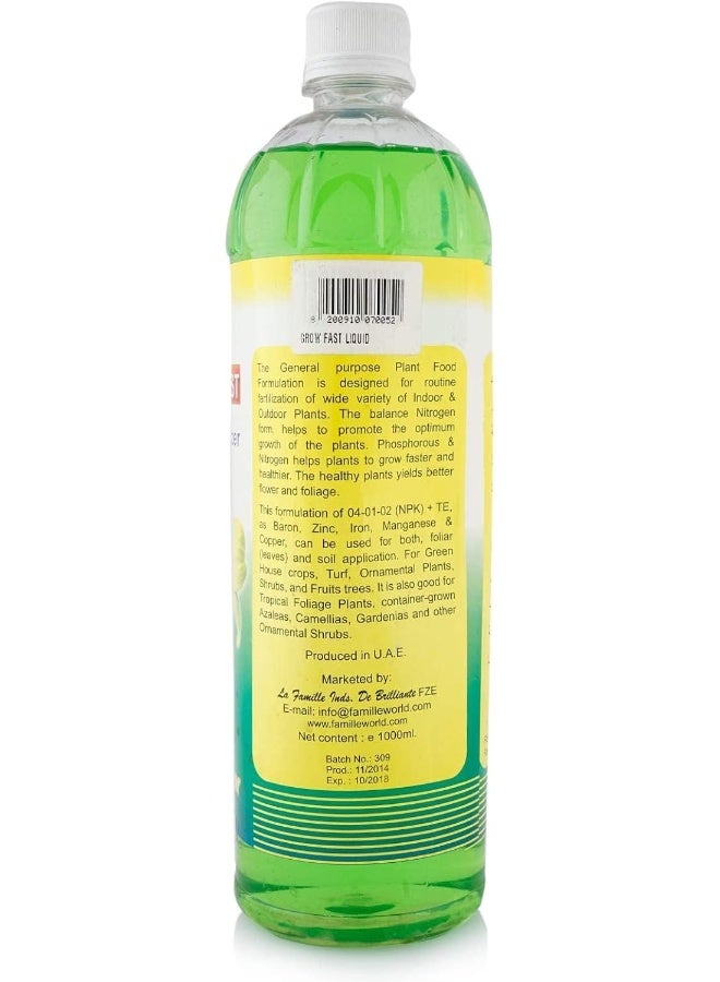PMT Growfast Liquid Fertilizer for Plants - Image 2