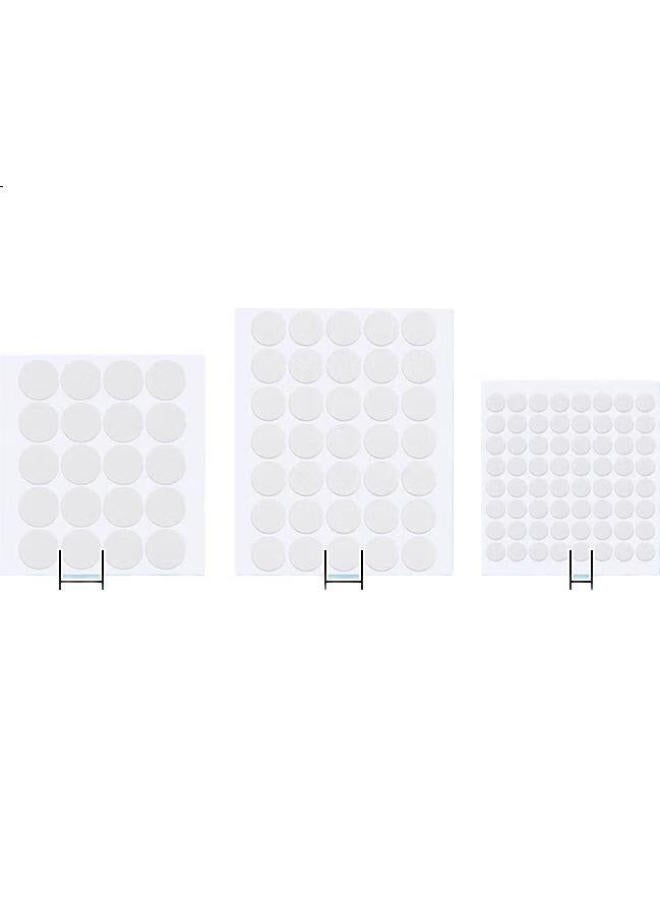 Tianse Nano Dotted Adhesive, Traceless Glue, Round Double-Sided Adhesive, Strong Sticky Patches, Easy-To Spring Festival Couplets, Wedding Room Balloon Car Stickers, Diameter 3Cm, 80 Pieces, Ts-3813 - Image 2