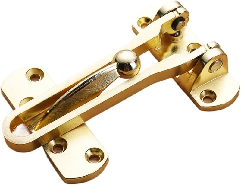 Gold Home Security Door Lock Bar Anti Theft Latch for Room Hotel Door Bolt - Image 2