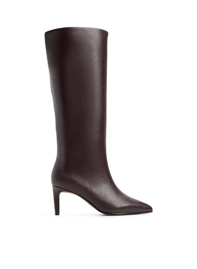 كول ات سبرنج Rhodde Ladies Red Knee-High Boots