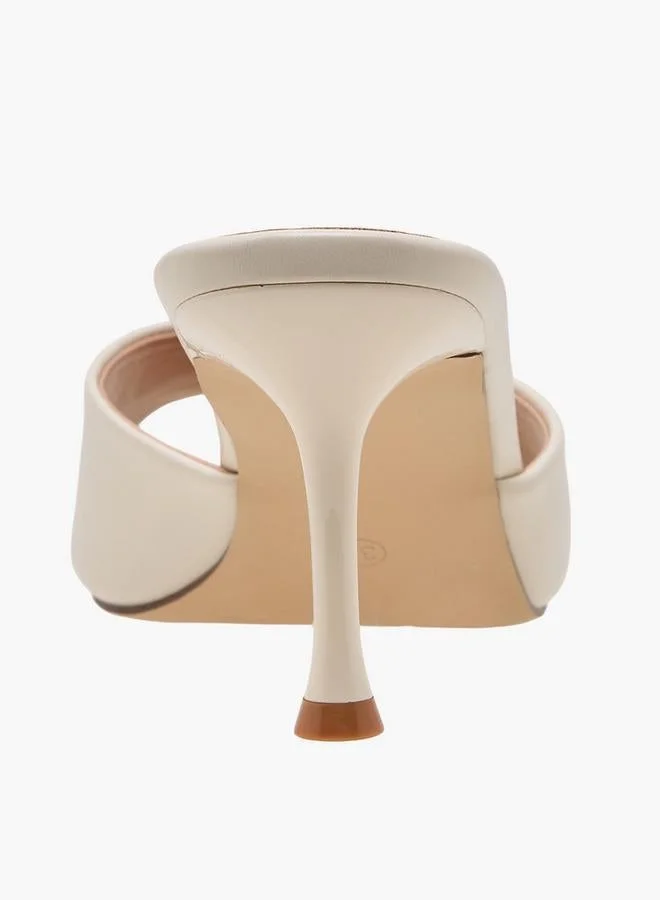 Paprika CREAM Women Stiletto Heel Sandals for Women | Best Price UAE