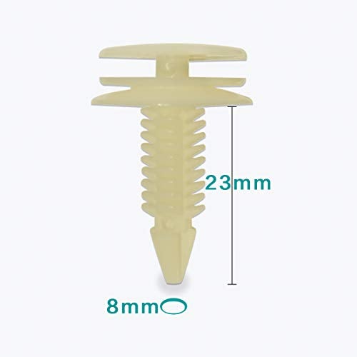 Lantee Car Clips for GM - 20 Front Door Trim Panel Retainers Clips Replace for GM 10153057 - Image 2