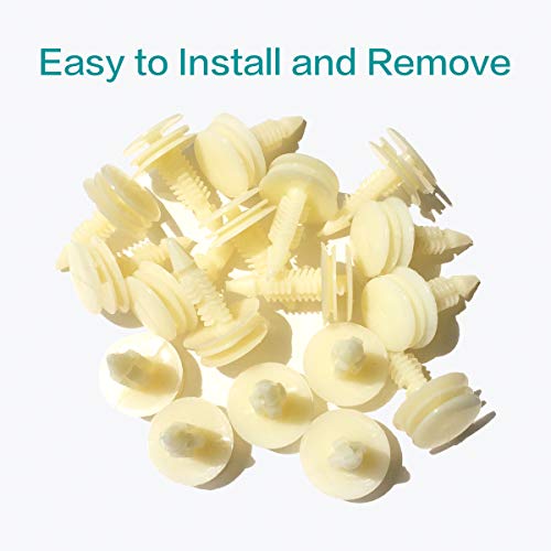 Lantee Car Clips for GM - 20 Front Door Trim Panel Retainers Clips Replace for GM 10153057 - Image 5