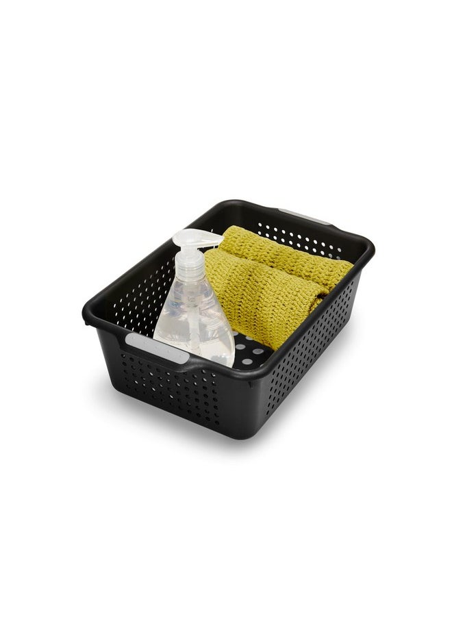 Madesmart madesmart Medium Storage Basket, Granite  - Image 1
