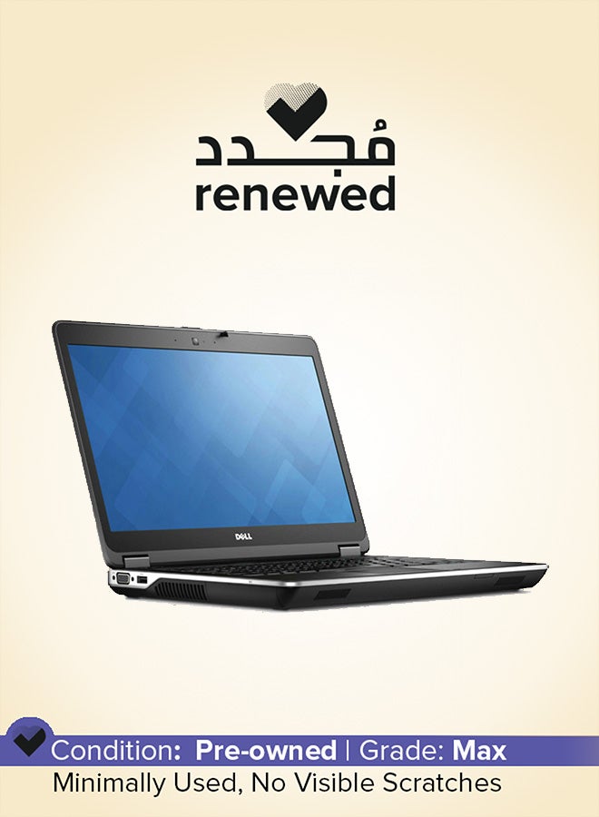 DELL Renewed - Latitude E6440 Laptop With 14-Inch Display,Intel Core i7 Processor/4th Gen/8GB RAM/256GB SSD/intel HD Graphics Silver - Image 1