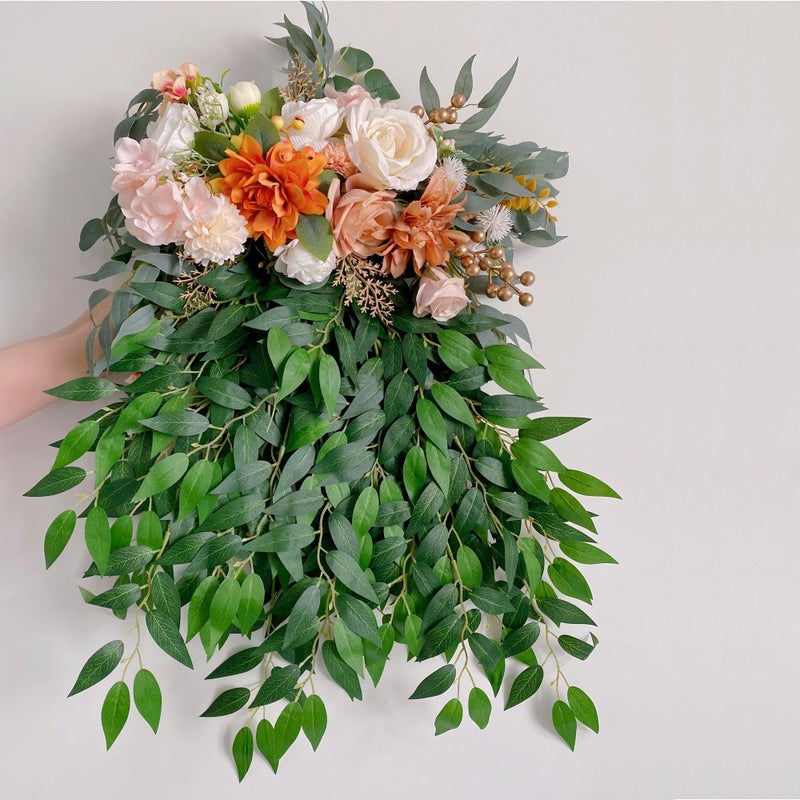 VOELIGT 40pcs Italian Ruscus Greenery 68cm Artificial Greenery Stems Leaf Greenery Garland for Wedding Arch Flowers Centerpieces Balloon Arch Home Decor - Image 5