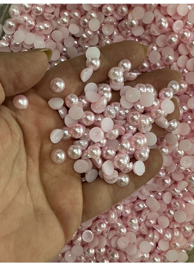 Gönülden Tasarım Heartfelt Design 05 mm 20 gr Pink Pearl Adhesive Bead Decoration Accessory 