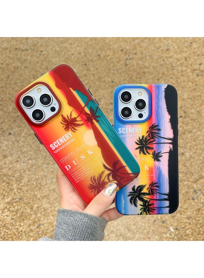 اس-توب جراب لهاتف iPhone 12 Pro Max، جراب هاتف مزدوج الجوانب مغلف بجوز الهند ومُغطى بالليزر - Image 5