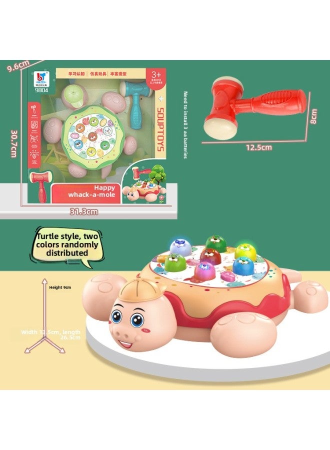 Children's Hamster Puzzle Toys Baby Concentration Training Intelligence Development Hands-on Knock Early Education Toys Wholesale-Color:9804 Hamster Tortoise Gift Box  - Image 1