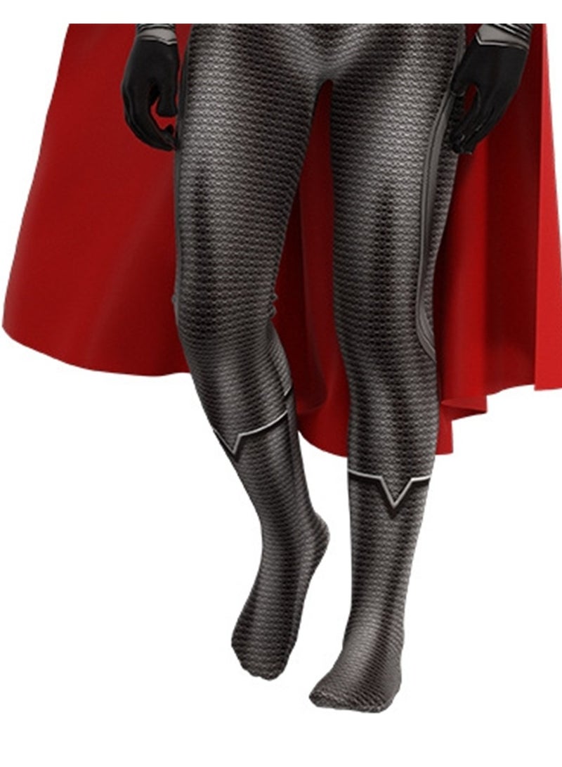 Man of Steel cos Superman hero Clark Kent jumpsuit adult children's performance costume tights suit stage dress up costume - Image 4
