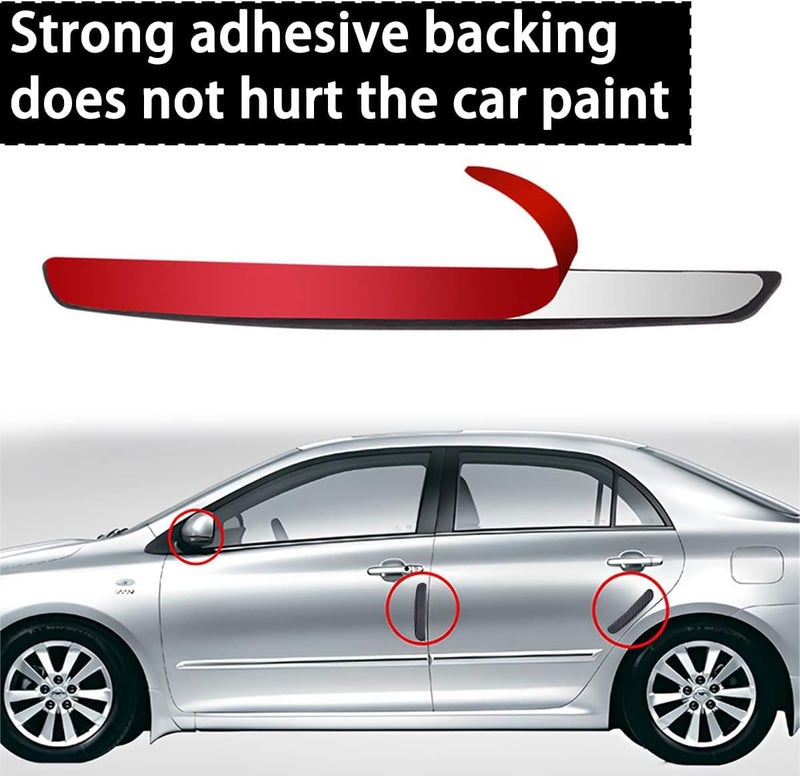 SIPL Car Door Edge Guard Protector – Durable, Shock-Absorbent Door Edge Protector |Heavy Duty Rubber Car Door Guard|Universal Door Accessories for Protection – Compatible with All Cars (Set of 4) - Image 4