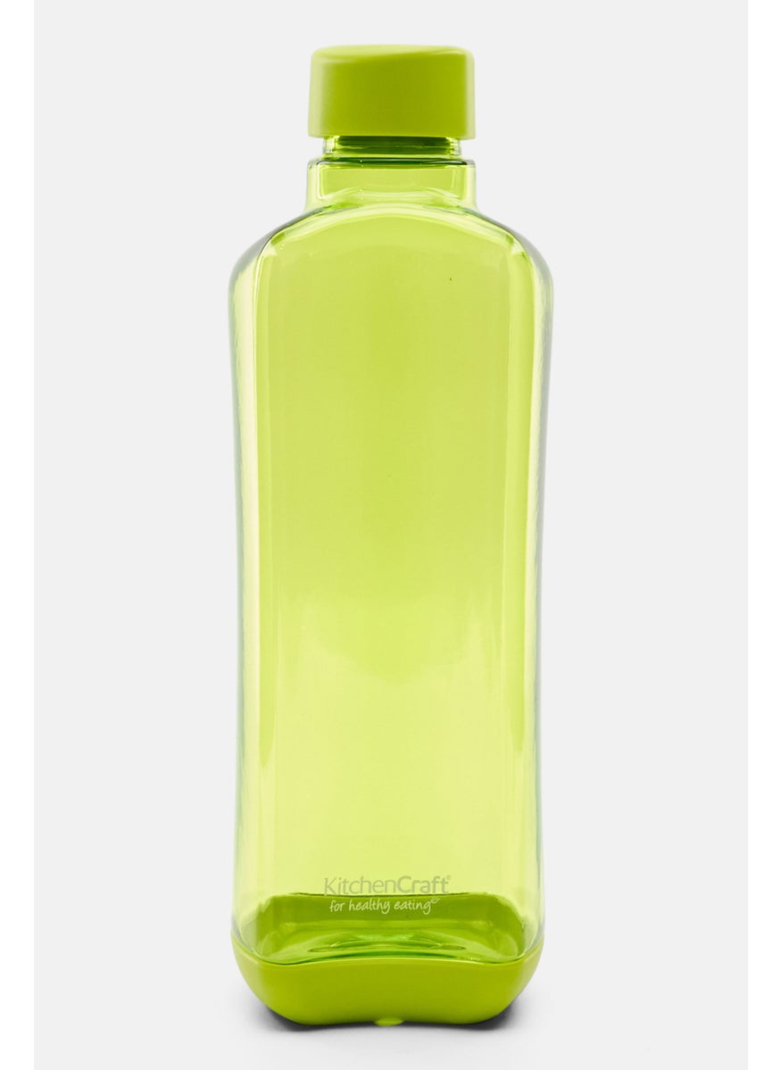 KitchenCraft Stackable Drinks Bottle 1000ml, Green  - Image 1