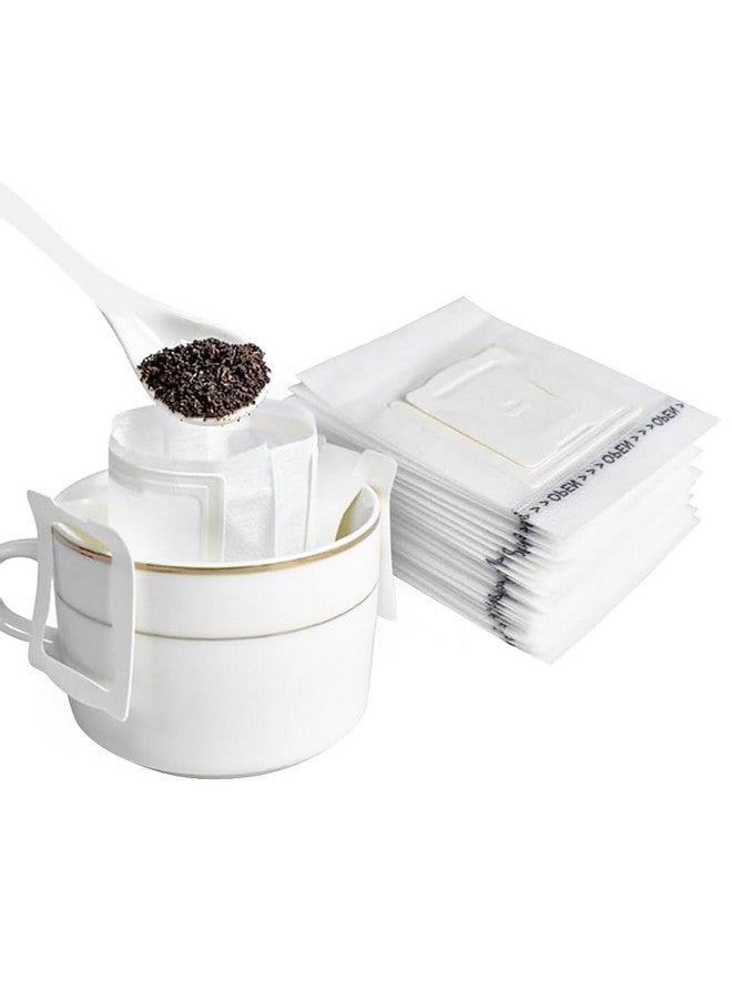 SUPVOX Supvox® 50pcs Hanging Ear Coffee Bag Coffee Filter Paper Bag Drip Coffee Bag Pour Over Coffee Pouch Foodgrade Hanging Ear Coffee Paper Bag Convenient Hanging Ear Coffee Bag for Brewing Coffee - Image 1