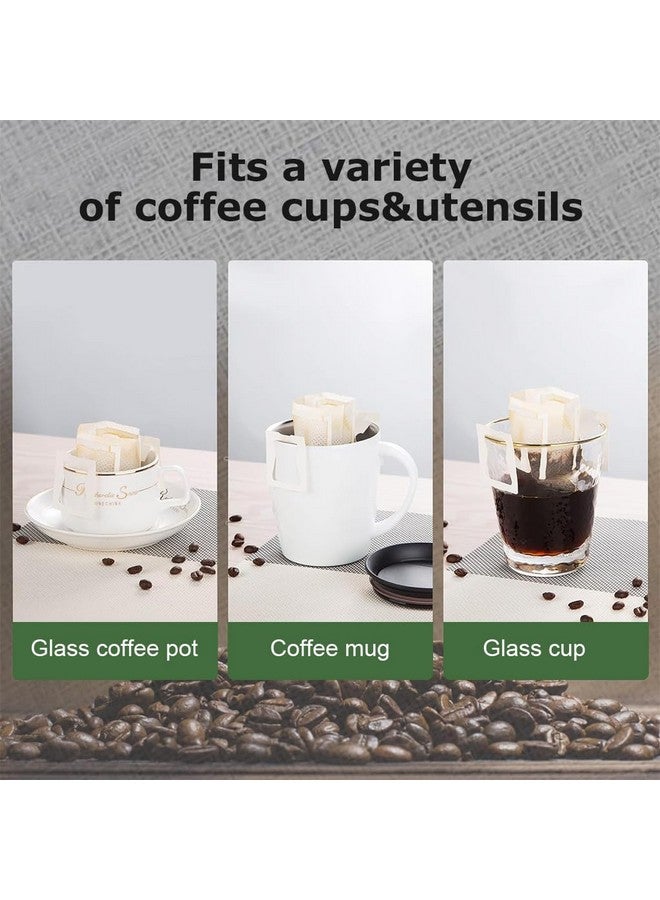 SUPVOX Supvox® 50pcs Hanging Ear Coffee Bag Coffee Filter Paper Bag Drip Coffee Bag Pour Over Coffee Pouch Foodgrade Hanging Ear Coffee Paper Bag Convenient Hanging Ear Coffee Bag for Brewing Coffee - Image 3
