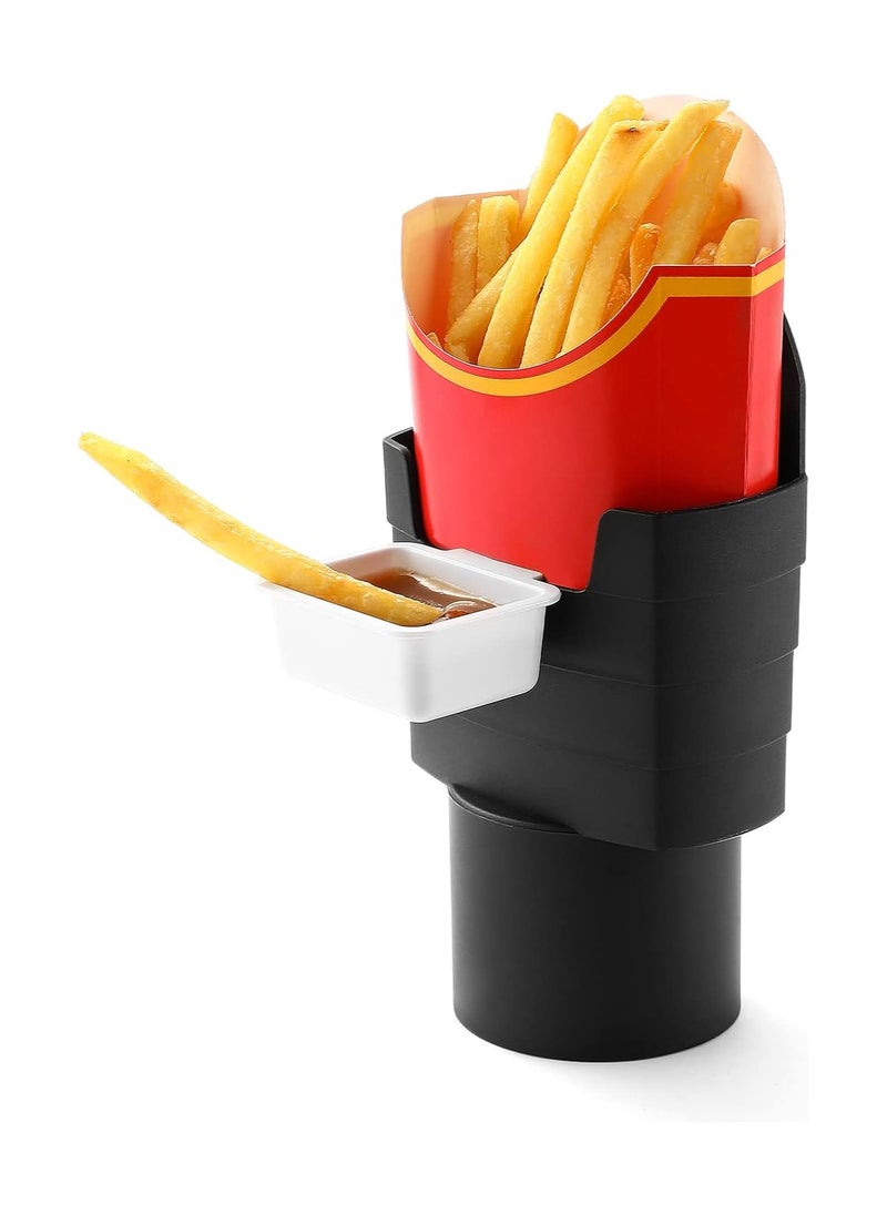 Generic Fry Holder and Sauce Holder Set, White Elephant Gift Idea for Adults  - Image 1