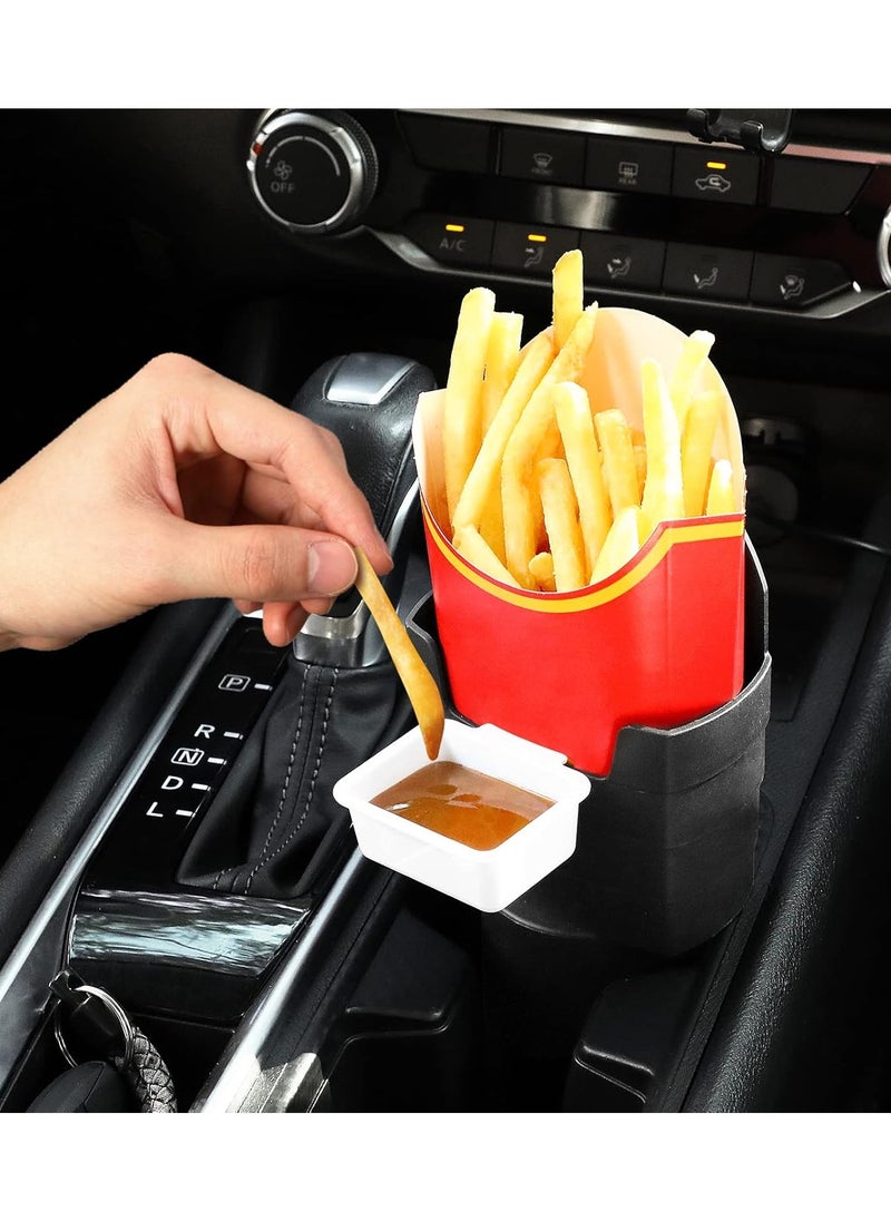 Generic Fry Holder and Sauce Holder Set, White Elephant Gift Idea for Adults  - Image 3