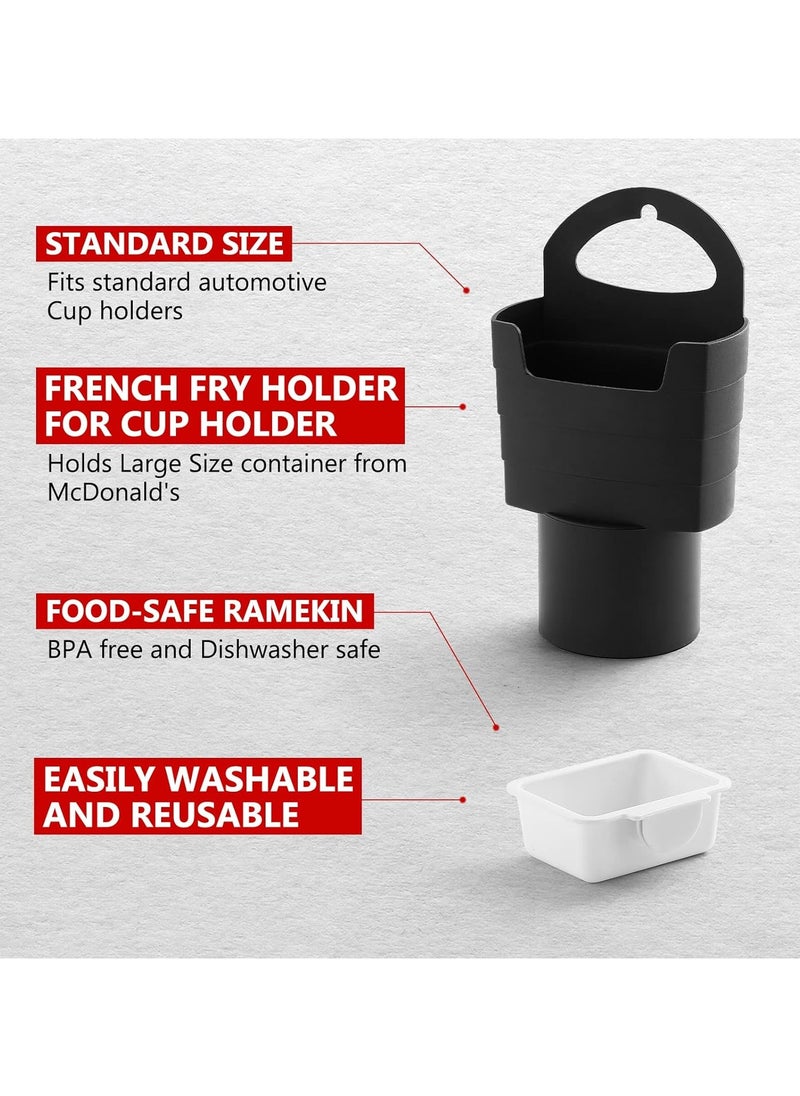 Generic Fry Holder and Sauce Holder Set, White Elephant Gift Idea for Adults  - Image 5