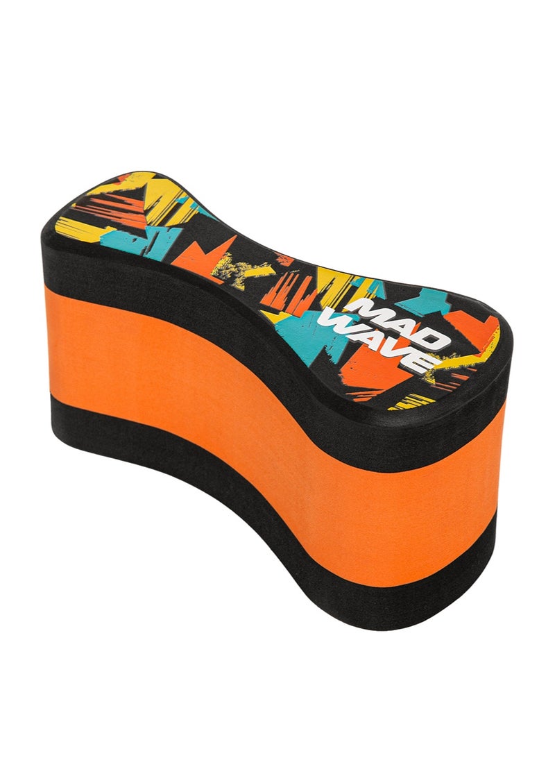 ماد ويف عوامة سحب ماد ويف EXT مطبوعة احترافية للتدريب على السباحة - للجنسين، لجميع الأعمار، برتقالي - Image 1