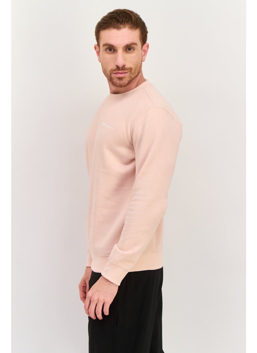 Champion Men Sportswear Fit Outdoor Sweatshirts, Misty Rose  - Image 4