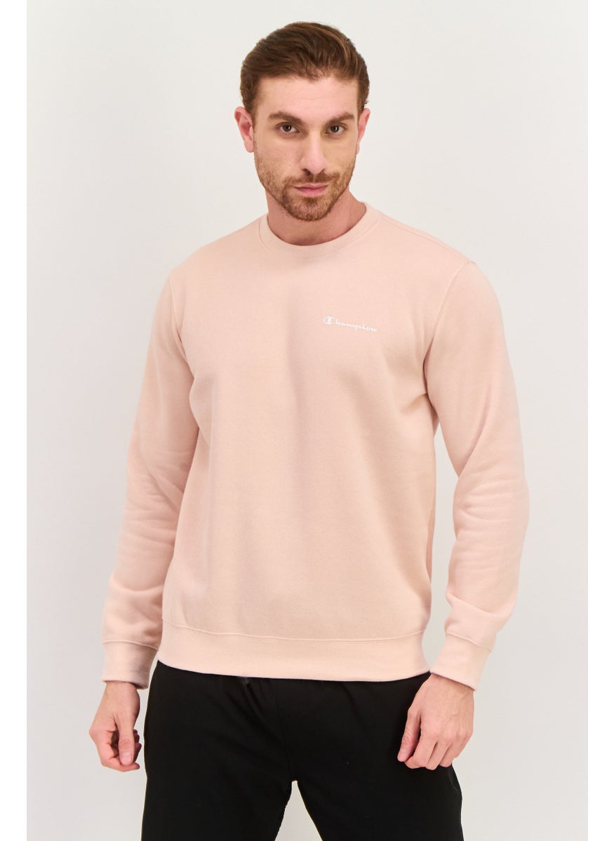 Champion Men Sportswear Fit Outdoor Sweatshirts, Misty Rose  - Image 1