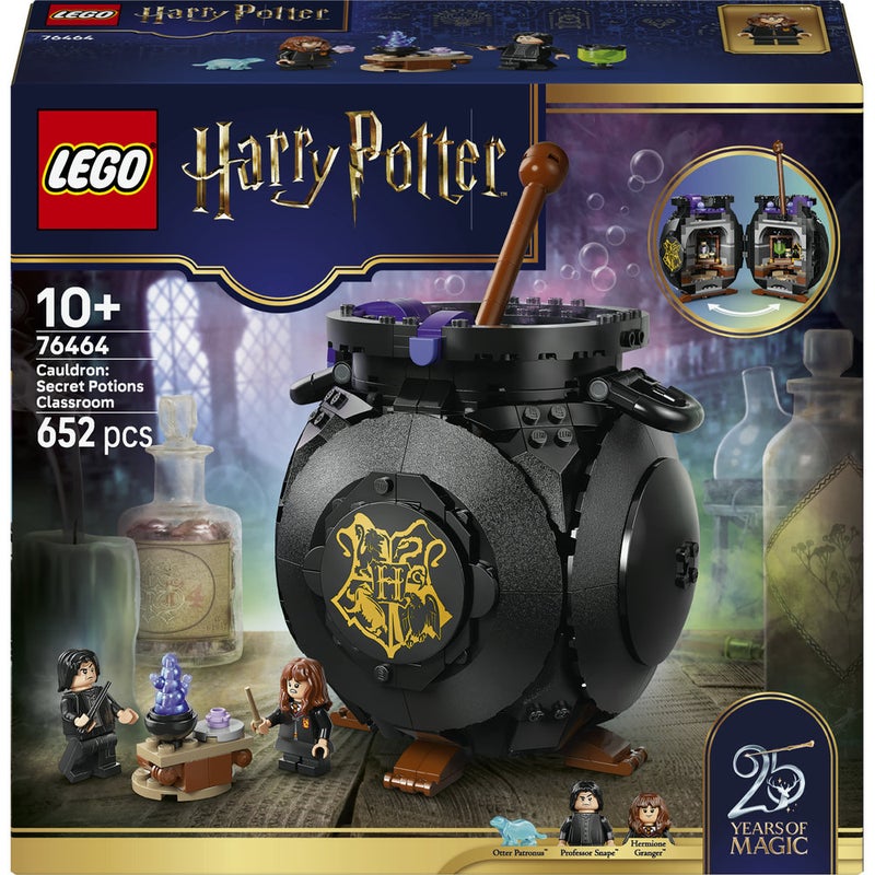 LEGO Harry Potter Cauldron: Secret Potions Classroom 76464 (Age 10+, 652 Pieces) - Image 2
