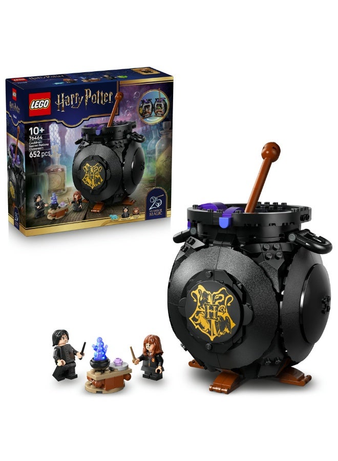 LEGO Harry Potter Cauldron: Secret Potions Classroom 76464 (Age 10+, 652 Pieces) - Image 1