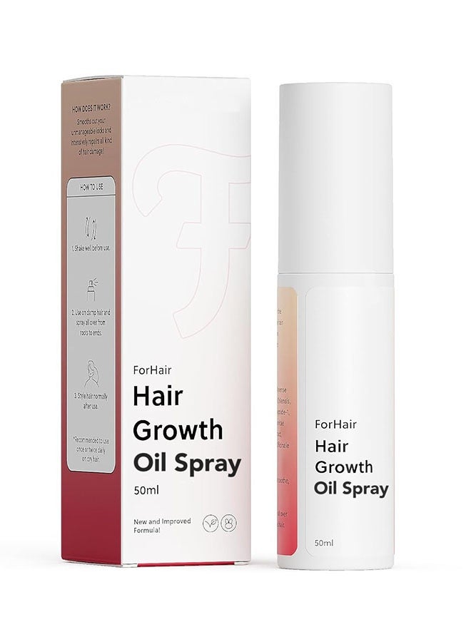 Day Wins Hair Growth Spray, Advanced Hair Growth Oil for Promoting Thicker Natural Hair, Damage Repair u0026 Loss Prevention, Non-Greasy u0026 Hormone-Free Formula, Ideal for Dry 50ml - Image 1