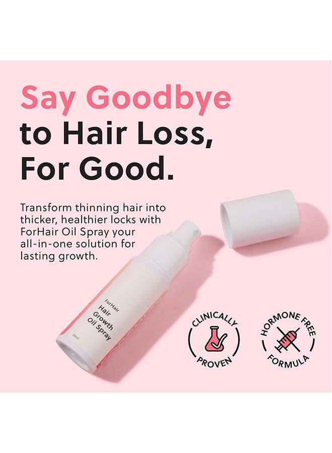 Day Wins Hair Growth Spray, Advanced Hair Growth Oil for Promoting Thicker Natural Hair, Damage Repair u0026 Loss Prevention, Non-Greasy u0026 Hormone-Free Formula, Ideal for Dry 50ml - Image 4