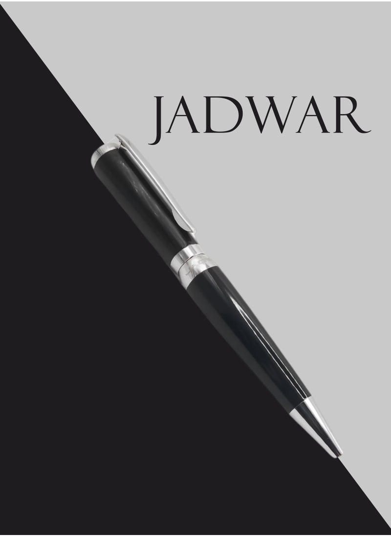 جدوار قلم حبر من المعدن ، عالي الجودة  - تركيبة خاصة من الحبر تضمن انسياباً مثالياً من جدوار .  - Image 2