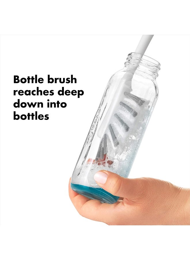 OXO Tot Water Bottle and Straw Cup Cleaning Set Brush Set - Gray - Image 4